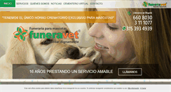 Desktop Screenshot of funeravet.com.co